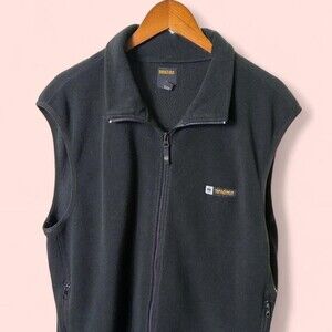 Vintage Black Nautica Competition Fleece Best Made In USA Sz XL